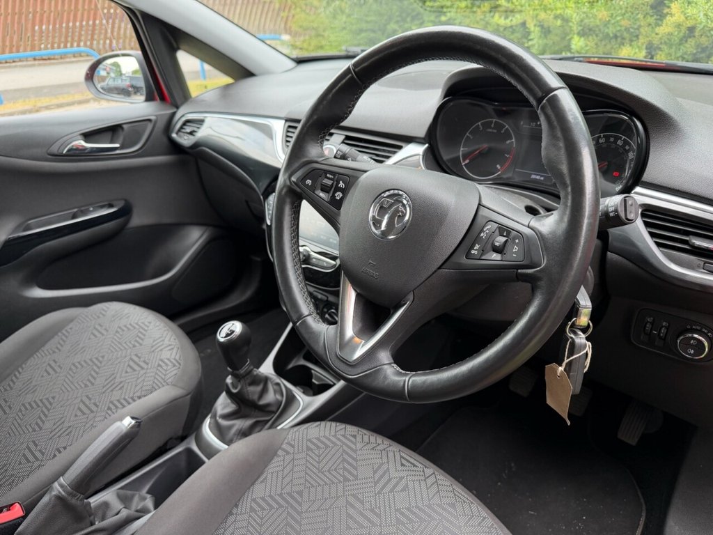 USED 2018 18 VAUXHALL CORSA 1.4i ecoTEC Energy Hatchback 5dr Petrol Manual Euro 6 (90 ps) FSH, HEATED SEATS & S.WHEEL, 2KEYS