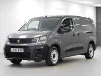 USED 2023 23 PEUGEOT PARTNER 1.5 BLUEHDI 100 BHP 950 LONG PROFESSIONAL PREMIUM + 6 DOOR LONG | CARPLAY | 3 SEATS | SENSORS