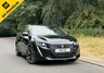 USED 2022 22 PEUGEOT 208 1.2 PureTech GT Hatchback 5dr Petrol Manual Euro 6 (s/s) (100 ps) NERA BLACK, APPLE CARPLAY