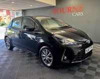 USED 2017 67 TOYOTA YARIS 1.5 VVT-h Icon Tech Hatchback 5dr Petrol Hybrid E-CVT Euro 6 (s/s) (100 ps) AUTOMATIC- SERVICE RECORDS - SAT NAV - PARKING CAM - DAB RADIO