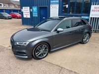 USED 2017 67 AUDI S3 2.0 TFSI Sportback 5dr Petrol Manual quattro Euro 6 (s/s) (310 ps) 