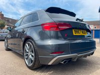 USED 2017 67 AUDI S3 2.0 TFSI Sportback 5dr Petrol Manual quattro Euro 6 (s/s) (310 ps) 
