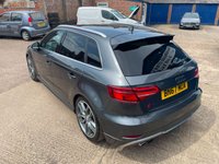 USED 2017 67 AUDI S3 2.0 TFSI Sportback 5dr Petrol Manual quattro Euro 6 (s/s) (310 ps) 