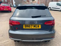 USED 2017 67 AUDI S3 2.0 TFSI Sportback 5dr Petrol Manual quattro Euro 6 (s/s) (310 ps) 