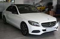 USED 2017 17 MERCEDES-BENZ C CLASS 2.1 C220d Sport (Premium Plus) Saloon 4dr Diesel G-Tronic+ Euro 6 (s/s) (170 ps) *HOME DELIVERY 7 DAY MONEY BACK*