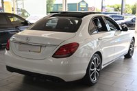 USED 2017 17 MERCEDES-BENZ C CLASS 2.1 C220d Sport (Premium Plus) Saloon 4dr Diesel G-Tronic+ Euro 6 (s/s) (170 ps) *HOME DELIVERY 7 DAY MONEY BACK*