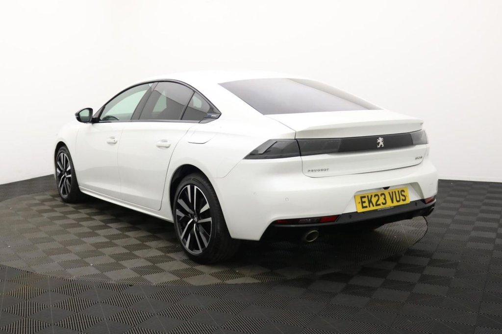 USED 2023 23 PEUGEOT 508 1.6 12.4kWh GT Fastback 5dr Petrol Plug-in Hybrid e-EAT Euro 6 (s/s) (225 ps) Car Play, Sat Nav, Canera