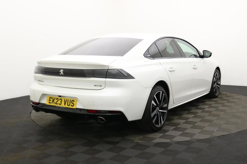 USED 2023 23 PEUGEOT 508 1.6 12.4kWh GT Fastback 5dr Petrol Plug-in Hybrid e-EAT Euro 6 (s/s) (225 ps) Car Play, Sat Nav, Canera