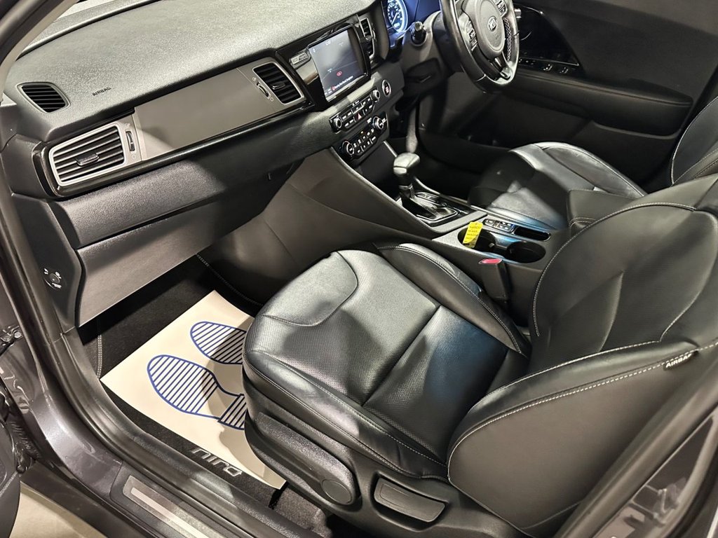 USED 2018 68 KIA NIRO 1.6h GDi GPF 4 SUV 5dr Petrol Hybrid DCT Euro 6 (s/s) ( 16in Alloy) (139 bhp) 