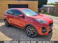 USED 2019 19 KIA SPORTAGE 1.6 CRDi GT-Line SUV 5dr Diesel DCT Euro 6 (s/s) (134 bhp) INFRA RED METALLIC / BLACK LEATHER TRIM - RED STITCHING / DUAL ZONE CLIMATE / HEATED FRONT SEATS / ELECTRIC WINDOWS / POWERFOLD MIRRORS / AUTO LIGHTS / CRUISE CONTROL / SPEED LIMITER / LANE ASSIST / DRIVE MODE / DAB FM AM TUNER / BLUETOOTH / USB / APPLE CARPLAY / ANDROID AUTO / REAR PARKING CAMERA / FRONT-REAR SENSORS / PRIVACY GLASS / 19" ALLOYS / SERVICE HISTORY