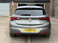 USED 2019 19 VAUXHALL ASTRA 1.4i Turbo Griffin Hatchback 5 Door Petrol Manual Grey Euro 6 1 Owner from New APPLE CAR PLAY+HEATED SEATS+DAB+USB