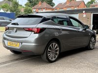 USED 2019 19 VAUXHALL ASTRA 1.4i Turbo Griffin Hatchback 5 Door Petrol Manual Grey Euro 6 1 Owner from New APPLE CAR PLAY+HEATED SEATS+DAB+USB