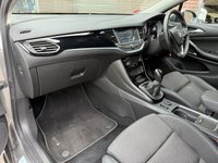 USED 2019 19 VAUXHALL ASTRA 1.4i Turbo Griffin Hatchback 5 Door Petrol Manual Grey Euro 6 1 Owner from New APPLE CAR PLAY+HEATED SEATS+DAB+USB