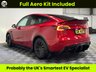 USED 2022 72 TESLA MODEL Y (Dual Motor) Long Range SUV 5dr Electric Auto 4WDE (384 bhp) White Leather |Ryzen| Aero Kit
