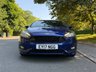 USED 2017 17 FORD FOCUS 1.0T EcoBoost ST-Line Hatchback 5dr Petrol Manual Euro 6 (s/s) (125 ps) DEEP IMPACT BLUE, CHEAP INSURANCE