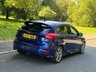 USED 2017 17 FORD FOCUS 1.0T EcoBoost ST-Line Hatchback 5dr Petrol Manual Euro 6 (s/s) (125 ps) DEEP IMPACT BLUE, CHEAP INSURANCE