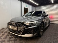 USED 2025 25 AUDI RS3 2.5 TFSI Carbon Black Sportback 5dr Petrol S Tronic quattro Euro 6 (s/s) (400 ps) Ceramic coating | Tracker