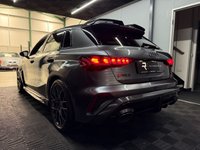 USED 2025 25 AUDI RS3 2.5 TFSI Carbon Black Sportback 5dr Petrol S Tronic quattro Euro 6 (s/s) (400 ps) Ceramic coating | Tracker
