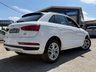 USED 2018 18 AUDI Q3 2.0 TFSI S line Edition SUV 5dr Petrol S Tronic quattro Euro 6 (s/s) (180 ps) Finished in GLACIER WHITE with contrasting Black HALF LEATHER Trim. This low mileage, Audi Q3 is a upmarket, premium, compact SUV. It offers plenty of space, Great fun to drive and lots of high tech features. All at a very affordable price. Spec includes 18" Alloys, Half Leather, Sat Nav, Power Boot, Park Sensors, Tinted windows, B/Tooth and much more. Dealer serviced at 7112 miles, 23640 miles, 36267 miles, 50397 miles, and at 53908 miles on 30/4/2026.