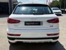 USED 2018 18 AUDI Q3 2.0 TFSI S line Edition SUV 5dr Petrol S Tronic quattro Euro 6 (s/s) (180 ps) Finished in GLACIER WHITE with contrasting Black HALF LEATHER Trim. This low mileage, Audi Q3 is a upmarket, premium, compact SUV. It offers plenty of space, Great fun to drive and lots of high tech features. All at a very affordable price. Spec includes 18" Alloys, Half Leather, Sat Nav, Power Boot, Park Sensors, Tinted windows, B/Tooth and much more. Dealer serviced at 7112 miles, 23640 miles, 36267 miles, 50397 miles, and at 53908 miles on 30/4/2026.