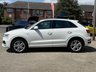 USED 2018 18 AUDI Q3 2.0 TFSI S line Edition SUV 5dr Petrol S Tronic quattro Euro 6 (s/s) (180 ps) Finished in GLACIER WHITE with contrasting Black HALF LEATHER Trim. This low mileage, Audi Q3 is a upmarket, premium, compact SUV. It offers plenty of space, Great fun to drive and lots of high tech features. All at a very affordable price. Spec includes 18" Alloys, Half Leather, Sat Nav, Power Boot, Park Sensors, Tinted windows, B/Tooth and much more. Dealer serviced at 7112 miles, 23640 miles, 36267 miles, 50397 miles, and at 53908 miles on 30/4/2026.