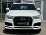 USED 2018 18 AUDI Q3 2.0 TFSI S line Edition SUV 5dr Petrol S Tronic quattro Euro 6 (s/s) (180 ps) Finished in GLACIER WHITE with contrasting Black HALF LEATHER Trim. This low mileage, Audi Q3 is a upmarket, premium, compact SUV. It offers plenty of space, Great fun to drive and lots of high tech features. All at a very affordable price. Spec includes 18" Alloys, Half Leather, Sat Nav, Power Boot, Park Sensors, Tinted windows, B/Tooth and much more. Dealer serviced at 7112 miles, 23640 miles, 36267 miles, 50397 miles, and at 53908 miles on 30/4/2026.