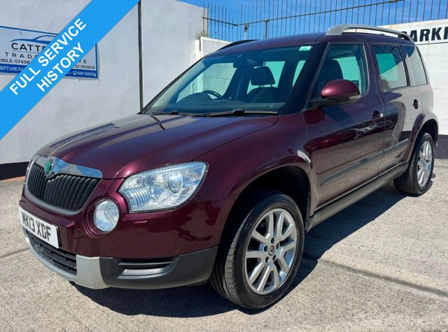View our Skoda Yeti range