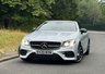 USED 2020 20 MERCEDES-BENZ E CLASS 2.0 E 300d Amg Line Premium Convertible Diesel 2dr Auto 241 BHP IRIDIUM SILVER, 20 INCH ALLOYS