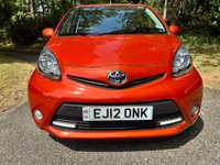 USED 2012 12 TOYOTA AYGO 1.0 VVT-i Fire Hatchback 5dr Petrol Manual Euro 5 (67 ps)0NLY 11,600 MILES--YES 11,600  FROM NEW WITH 1 LADY OWNER//20 POUND ROAD TAX//GROUP 2 INSURANCE //AIRCON//ALLOY WHEELS//REAR PARKING SENSORS//SPECIAL EDITION 'FIRE' MODAL//STUNNING CONDITION AND AMAZINGLY X12 SERVICING STAMPS (67 ps)0NLY 11,600 MILES--YES 11,600  FROM NEW WITH 1 LADY OWNER//20 POUND ROAD TAX//GROUP 2 INSURANCE //AIRCON//ALLOY WHEELS//REAR PARKING SENSORS//SPECIAL EDITION 'FIRE' MODAL//STUNNING CONDITION AND AMAZINGLY X12 SERVICING STAMPS