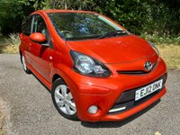 USED 2012 12 TOYOTA AYGO 1.0 VVT-i Fire Hatchback 5dr Petrol Manual Euro 5 (67 ps)0NLY 11,600 MILES--YES 11,600  FROM NEW WITH 1 LADY OWNER//20 POUND ROAD TAX//GROUP 2 INSURANCE //AIRCON//ALLOY WHEELS//REAR PARKING SENSORS//SPECIAL EDITION 'FIRE' MODAL//STUNNING CONDITION AND AMAZINGLY X12 SERVICING STAMPS (67 ps)0NLY 11,600 MILES--YES 11,600  FROM NEW WITH 1 LADY OWNER//20 POUND ROAD TAX//GROUP 2 INSURANCE //AIRCON//ALLOY WHEELS//REAR PARKING SENSORS//SPECIAL EDITION 'FIRE' MODAL//STUNNING CONDITION AND AMAZINGLY X12 SERVICING STAMPS