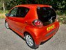 USED 2012 12 TOYOTA AYGO 1.0 VVT-i Fire Hatchback 5dr Petrol Manual Euro 5 (67 ps)0NLY 11,600 MILES--YES 11,600  FROM NEW WITH 1 LADY OWNER//20 POUND ROAD TAX//GROUP 2 INSURANCE //AIRCON//ALLOY WHEELS//REAR PARKING SENSORS//SPECIAL EDITION 'FIRE' MODAL//STUNNING CONDITION AND AMAZINGLY X12 SERVICING STAMPS (67 ps)0NLY 11,600 MILES--YES 11,600  FROM NEW WITH 1 LADY OWNER//20 POUND ROAD TAX//GROUP 2 INSURANCE //AIRCON//ALLOY WHEELS//REAR PARKING SENSORS//SPECIAL EDITION 'FIRE' MODAL//STUNNING CONDITION AND AMAZINGLY X12 SERVICING STAMPS