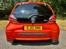 USED 2012 12 TOYOTA AYGO 1.0 VVT-i Fire Hatchback 5dr Petrol Manual Euro 5 (67 ps)0NLY 11,600 MILES--YES 11,600  FROM NEW WITH 1 LADY OWNER//20 POUND ROAD TAX//GROUP 2 INSURANCE //AIRCON//ALLOY WHEELS//REAR PARKING SENSORS//SPECIAL EDITION 'FIRE' MODAL//STUNNING CONDITION AND AMAZINGLY X12 SERVICING STAMPS (67 ps)0NLY 11,600 MILES--YES 11,600  FROM NEW WITH 1 LADY OWNER//20 POUND ROAD TAX//GROUP 2 INSURANCE //AIRCON//ALLOY WHEELS//REAR PARKING SENSORS//SPECIAL EDITION 'FIRE' MODAL//STUNNING CONDITION AND AMAZINGLY X12 SERVICING STAMPS