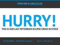 USED 2019 62 MITSUBISHI ECLIPSE CROSS 1.5T 3 SUV 5dr Petrol Manual Euro 6 (s/s) (163 ps) LOW MILEAGE