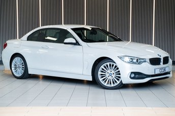 2018 BMW 4 SERIES 2.0 420d Luxury Convertible 2dr Diesel Auto Euro 6 (s/s) (190 ps) £15521.00