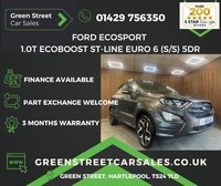 USED 2018 18 FORD ECOSPORT 1.0T EcoBoost ST-Line Euro 6 (s/s) 5dr Serviced+MOTd+3 Month Warranty