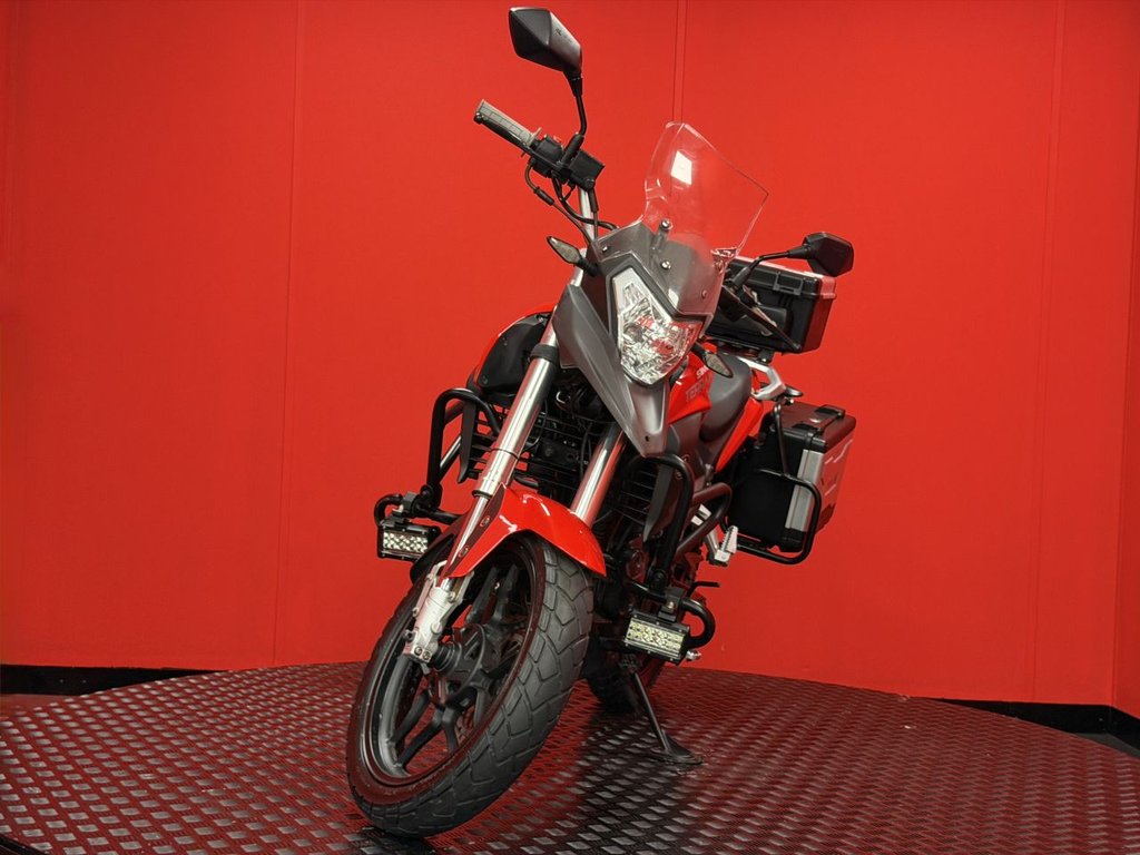 USED 2019 19 SINNIS Terrain 125 TRADE BIKES AT TRADE PRICES FULL LUGGAGE