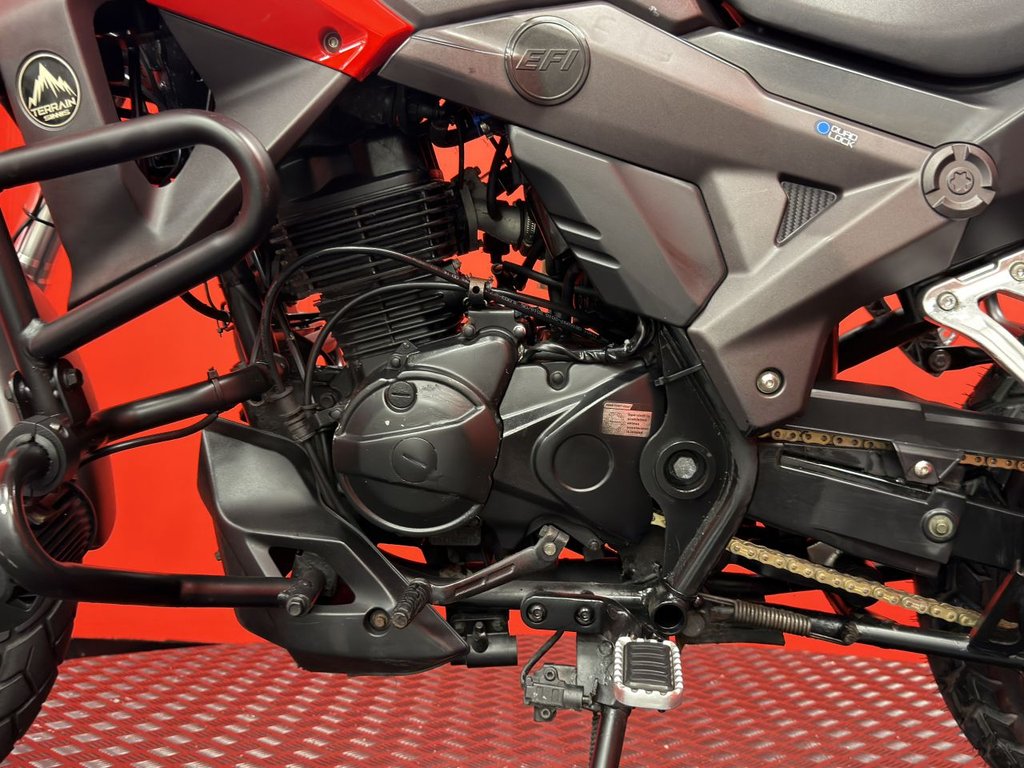 USED 2019 19 SINNIS Terrain 125 TRADE BIKES AT TRADE PRICES FULL LUGGAGE
