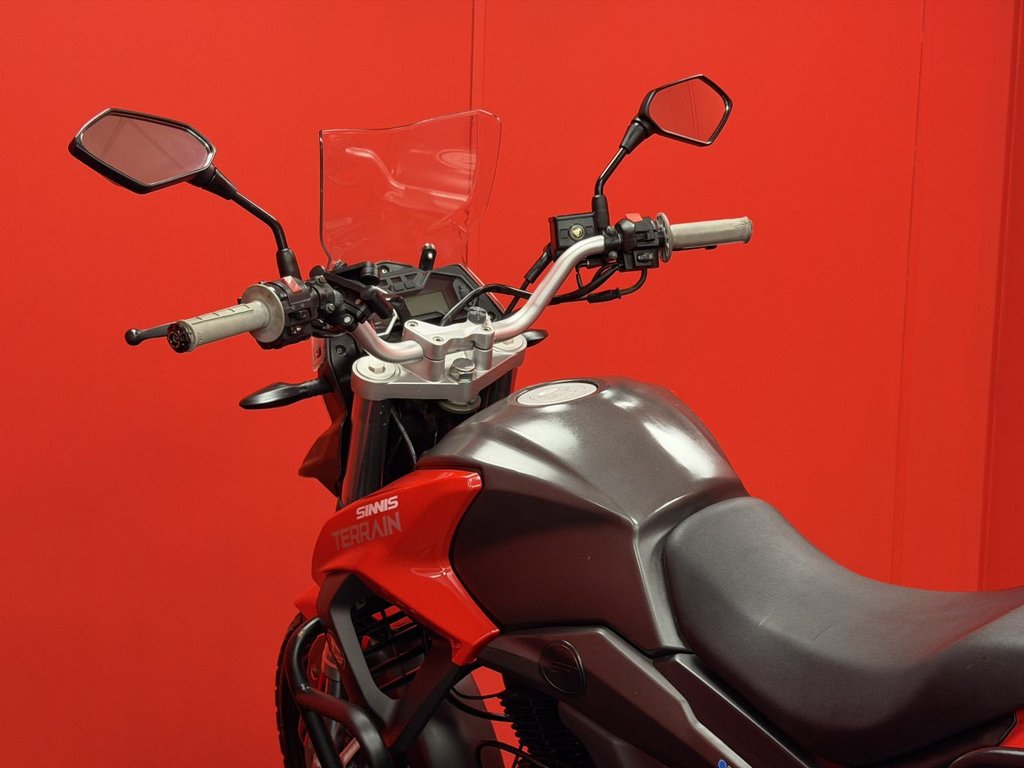 USED 2019 19 SINNIS Terrain 125 TRADE BIKES AT TRADE PRICES FULL LUGGAGE