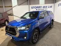 USED 2021 21 TOYOTA HILUX 2.4 D-4D Invincible Pickup Double Cab 4dr Diesel Auto 4WD Euro 6 (s/s) (150 ps) REVERSE CAMERA+AIR CON