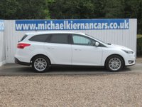 USED 2018 18 FORD FOCUS 1.5 TDCi Zetec Edition Estate 5dr Diesel Manual Euro 6 (s/s) (120 ps) SAT NAV, CAR PLAY, 1 OWNER-FSH