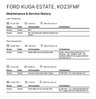 USED 2023 23 FORD KUGA 2.5h Duratec ST-Line X Edition SUV 5dr Petrol Hybrid CVT Euro 6 (s/s) (190 ps) 1 OWNER FULL DEALER SERVICE HISTORY