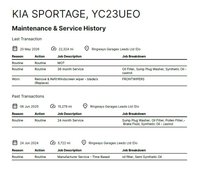 USED 2023 23 KIA SPORTAGE 1.6 T-GDi 2 SUV 5dr Petrol Manual Euro 6 (s/s) (148 bhp) 1 OWNER FROM NEW, FULL DEALER HIST