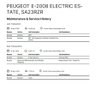 USED 2023 23 PEUGEOT E-2008 50kWh GT SUV 5dr Electric Auto (7kW Charger) (136 ps) 1 OWNER FULL DEALER SERVICE HISTORY