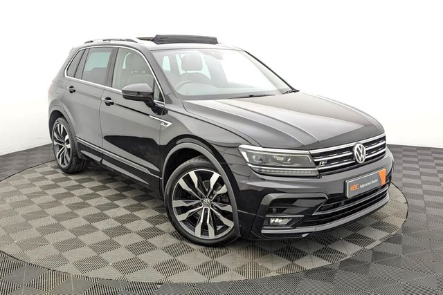 2018 18 VOLKSWAGEN TIGUAN 2.0 TDI R-Line SUV 5dr Diesel DSG 4Motion Euro 6 (s/s) (150 ps) 4WD, Car Play, Sat Nav