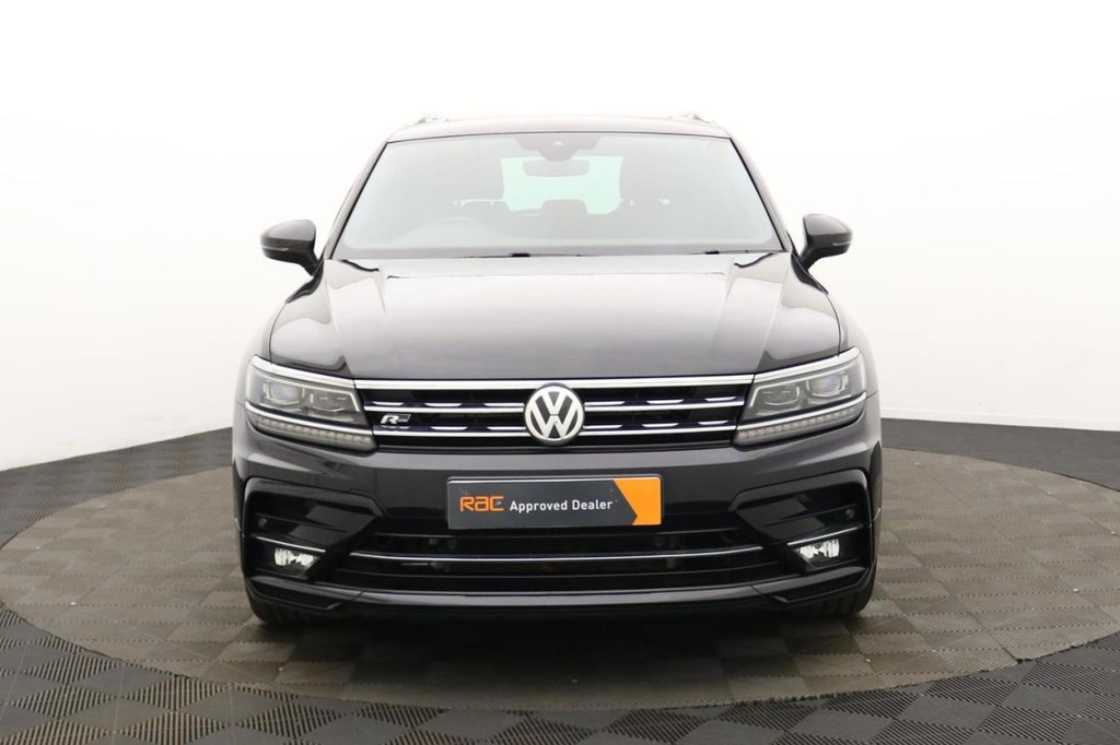 USED 2018 18 VOLKSWAGEN TIGUAN 2.0 TDI R-Line SUV 5dr Diesel DSG 4Motion Euro 6 (s/s) (150 ps) 4WD, Car Play, Sat Nav