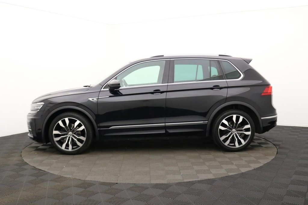 USED 2018 18 VOLKSWAGEN TIGUAN 2.0 TDI R-Line SUV 5dr Diesel DSG 4Motion Euro 6 (s/s) (150 ps) 4WD, Car Play, Sat Nav