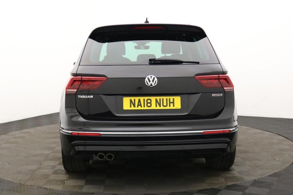 USED 2018 18 VOLKSWAGEN TIGUAN 2.0 TDI R-Line SUV 5dr Diesel DSG 4Motion Euro 6 (s/s) (150 ps) 4WD, Car Play, Sat Nav