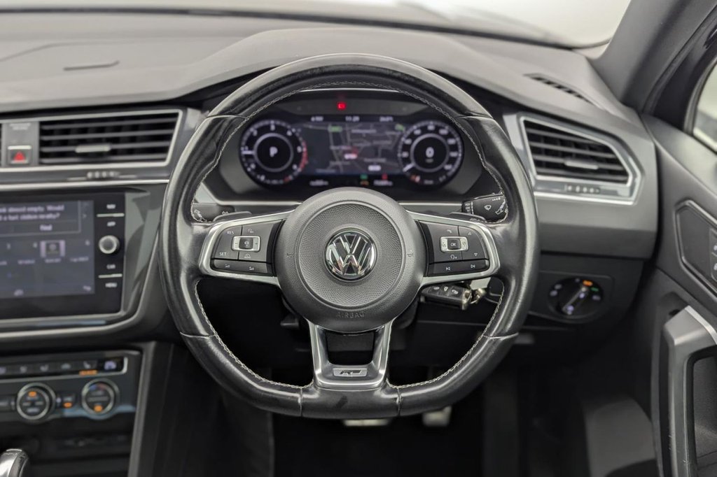 USED 2018 18 VOLKSWAGEN TIGUAN 2.0 TDI R-Line SUV 5dr Diesel DSG 4Motion Euro 6 (s/s) (150 ps) 4WD, Car Play, Sat Nav