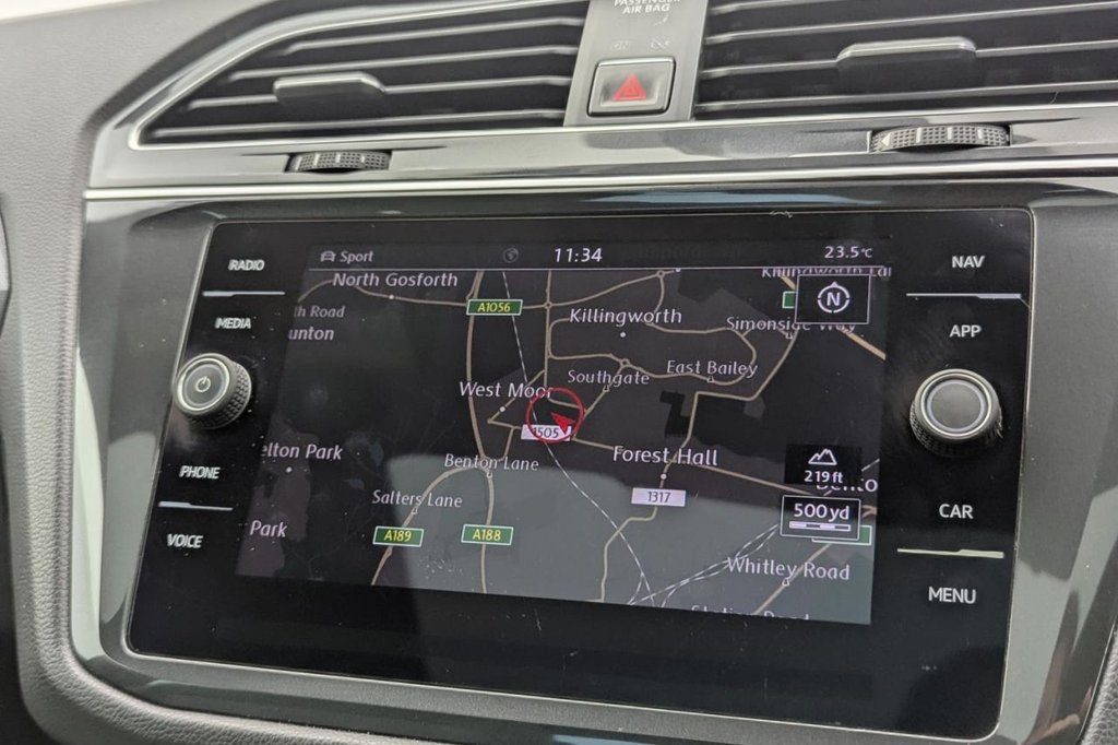 USED 2018 18 VOLKSWAGEN TIGUAN 2.0 TDI R-Line SUV 5dr Diesel DSG 4Motion Euro 6 (s/s) (150 ps) 4WD, Car Play, Sat Nav