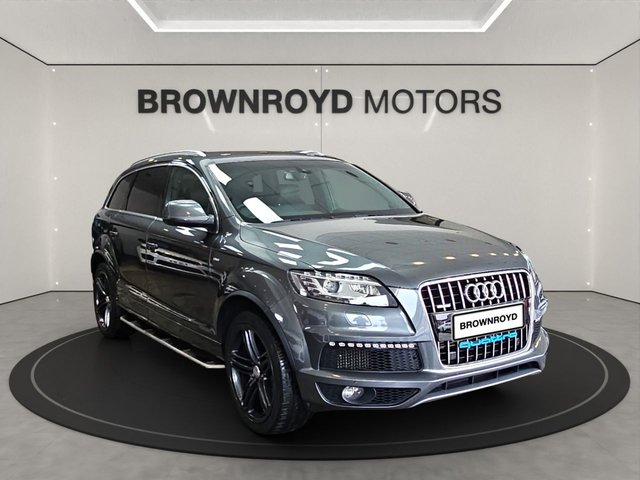 View our Audi Q7 3.0 TDI V6 S line Plus SUV 5dr Diesel Tiptronic quattro Euro 5 (s/s) (245 ps)